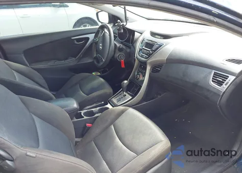 2013 Hyundai Elantra Gs z USA, uszkodzony, nr VIN KMHDH6AEXDU020418